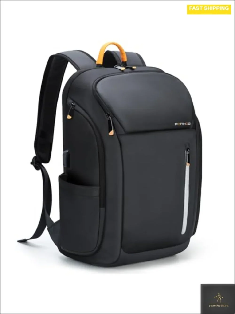 18 Inch Laptop Backpack for Men with USB Port, Water Resistant Business Travel